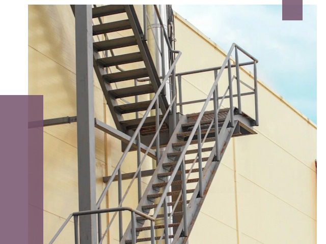 Пожарные лестницы в Железногорске от 12404 руб. — монтаж и продажа | ПРОЛЁТ-Жлр