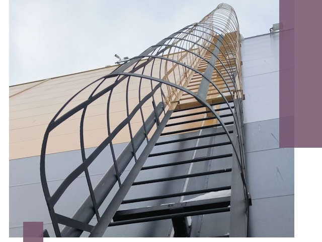 Изготовление и монтаж пожарных лестниц в Железногорске профессионально