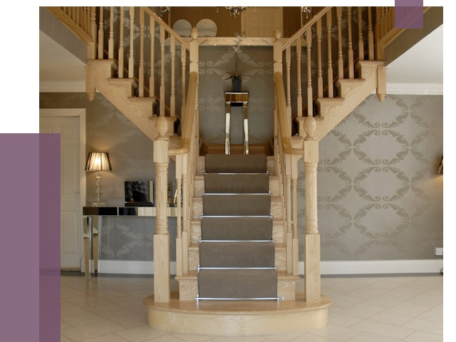 Монтаж деревянных лестниц в Железногорске от 7701 руб. 