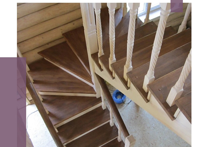 Реставрация деревянных лестниц в Железногорске от 4342 руб.