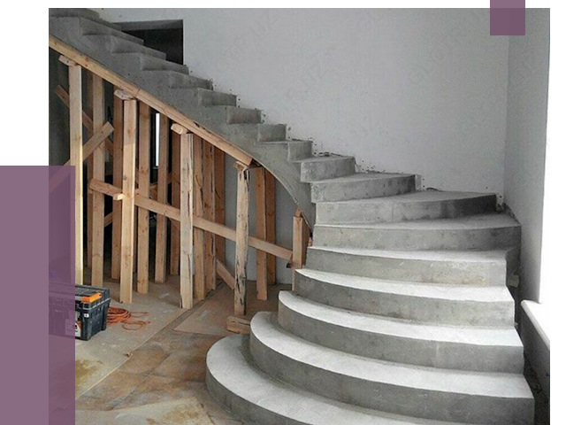 Изготовление бетонных лестниц под ключ в Железногорске от 20157 руб. | ПРОЛЁТ-Жлр