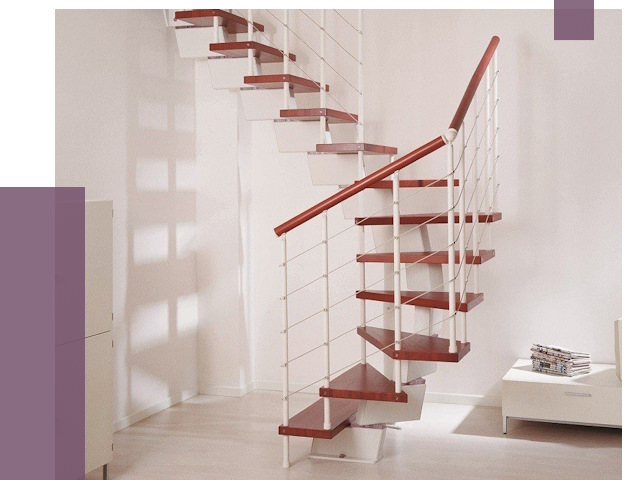 Изготовление лестниц на больцах в Железногорске от 9820 руб. | ПРОЛЁТ-Жлр