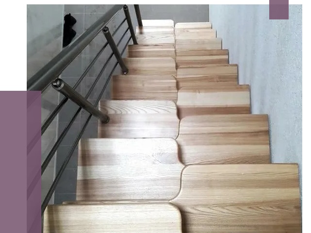 Лестницы гусиный шаг в Железногорске от 13180 руб. под ключ | ПРОЛЁТ-Жлр