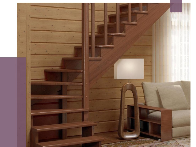 Лестницы эконом класса в Железногорске от 18452 руб. бюджетные решения