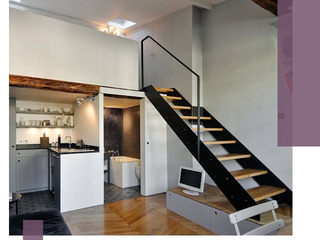 Лестницы на антресоль под ключ в Железногорске — изготовление и монтаж