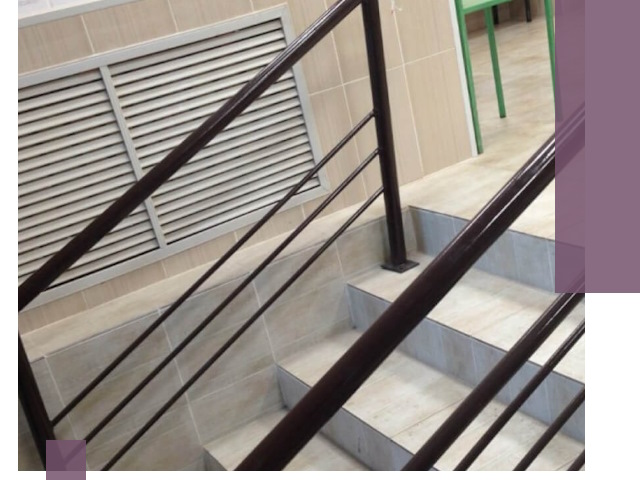 Изготовление перил из металла под ключ в Железногорске