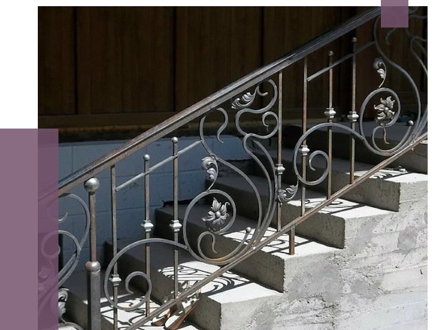Кованые перила в Железногорске от 8786 руб. под ключ — качество от ПРОЛЁТ-Жлр