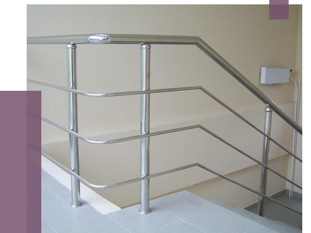 Алюминиевые перила в Железногорске от 6409 руб. под ключ | ПРОЛЁТ-Жлр