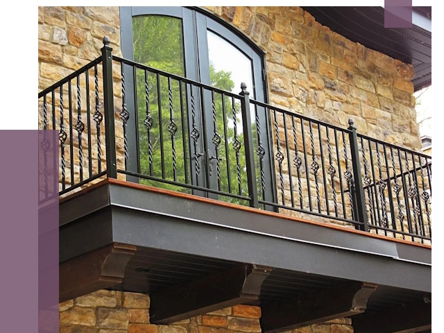 Балконные ограждения в Железногорске от 8115 руб. — купить | ПРОЛЁТ-Жлр