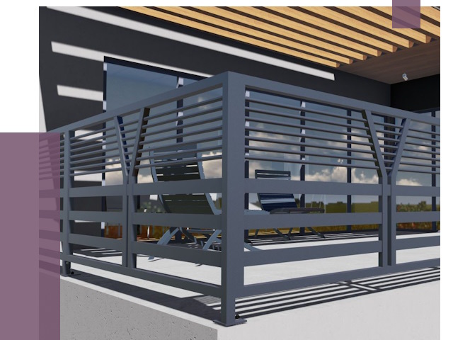 Изготовление балконных ограждений в Железногорске от 10854 руб. | ПРОЛЁТ-Жлр