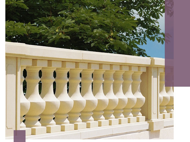 Установка балюстрады в Железногорске: изготовление и монтаж под ключ