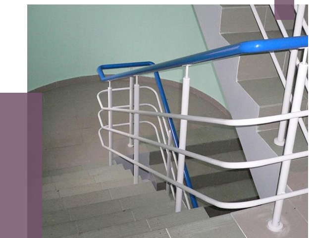 Перила в подъезде в Железногорске — установка и замена от 7494 руб. | ПРОЛЁТ-Жлр