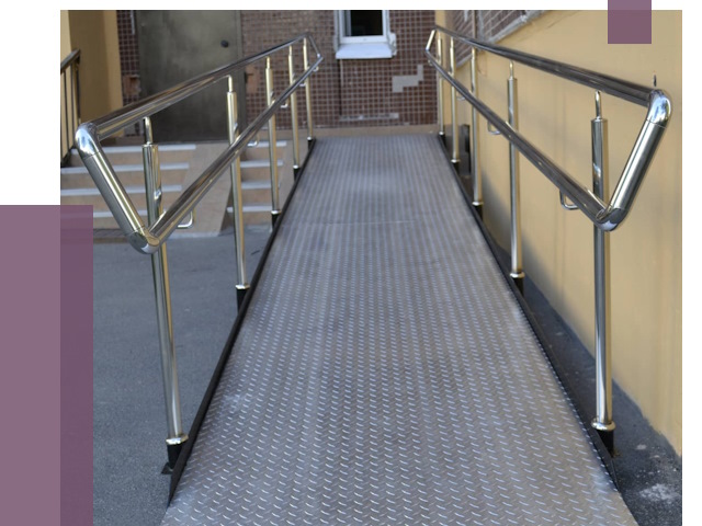 Пандусы в Железногорске от 12404 руб. — установка для инвалидов | ПРОЛЁТ-Жлр