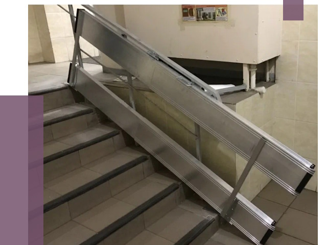 Откидные пандусы в Железногорске от 6719 руб. — купить | ПРОЛЁТ-Жлр