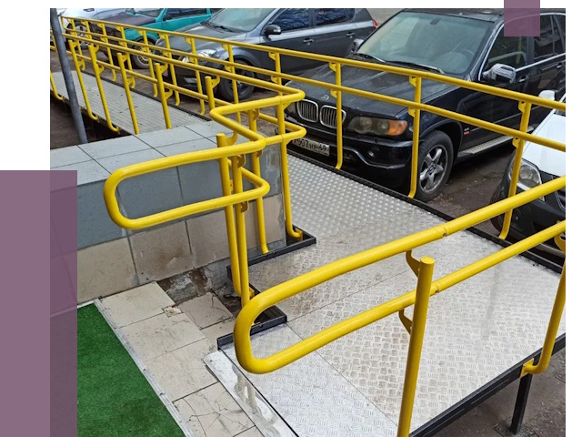 Стационарные пандусы в Железногорске от 12404 руб. | ПРОЛЁТ-Жлр