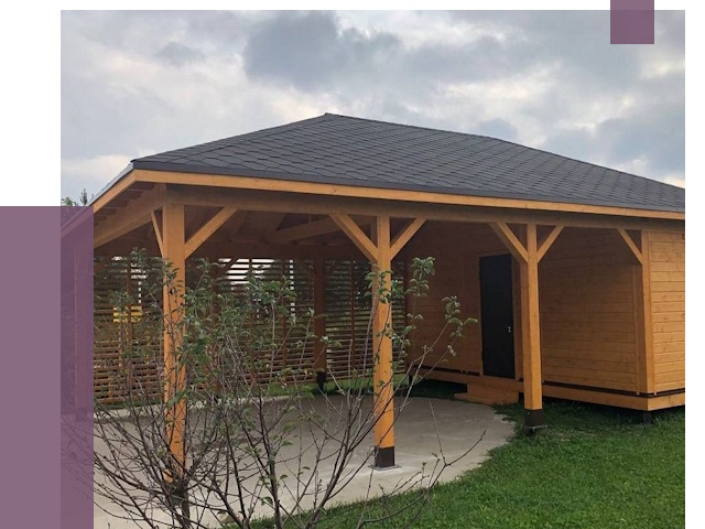 Навесы под ключ в Железногорске от 48842 руб.  | ПРОЛЁТ-Жлр