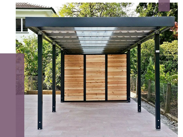 Отдельно стоящие навесы во дворе в Железногорске от 81145 руб. | ПРОЛЁТ-Жлр