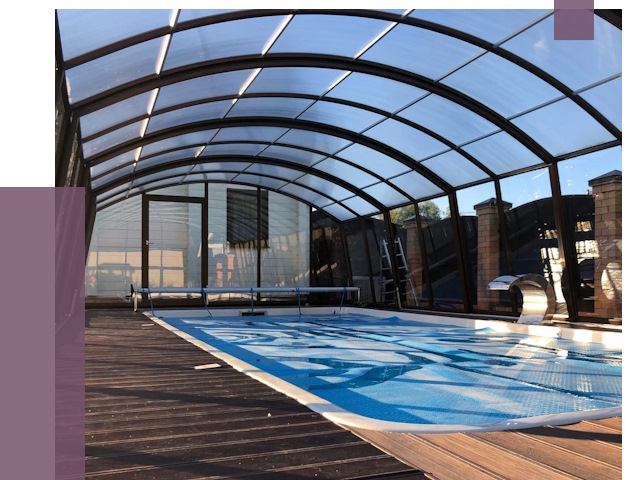 Навесы для бассейна в Железногорске от 16953 руб. под ключ | ПРОЛЁТ-Жлр