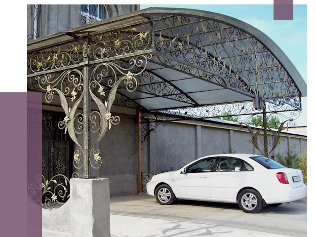 Кованые навесы в Железногорске от 14730 руб. | ПРОЛЁТ-Жлр