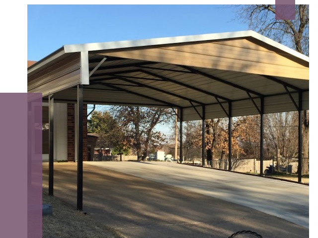 Двускатные навесы в Железногорске от 8115 руб. | ПРОЛЁТ-Жлр