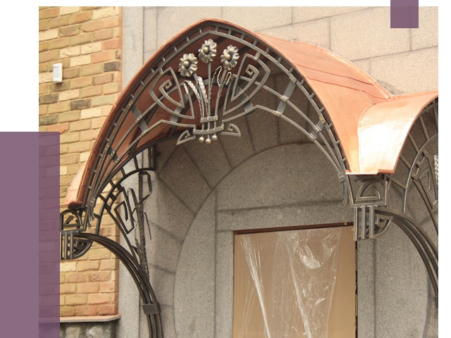 Арочные козырьки в Железногорске от 14730 руб. 