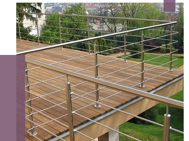 Алюминиевые парапеты в Железногорске под ключ от 7856 руб. 