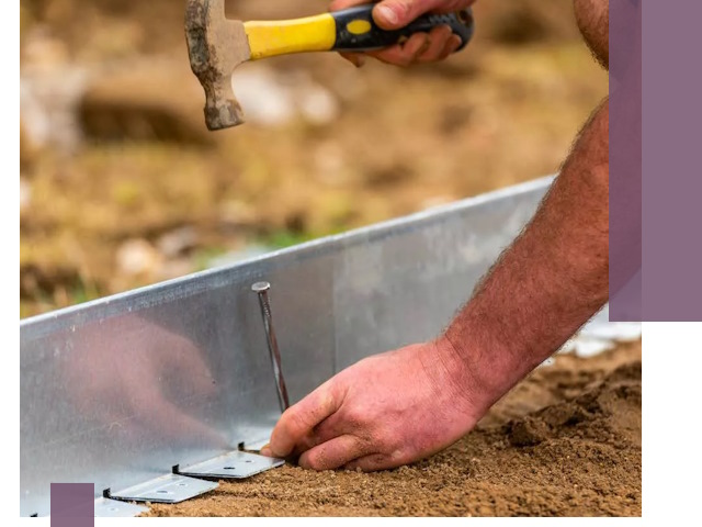 Монтаж металлических бордюров в Железногорске быстро и качественно