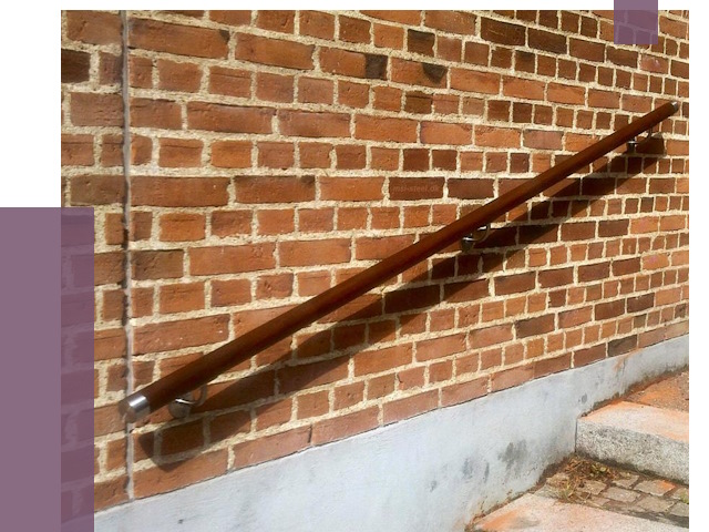 Изготовление пристенных поручней в Железногорске от 4497 руб. — ПРОЛЁТ-Жлр